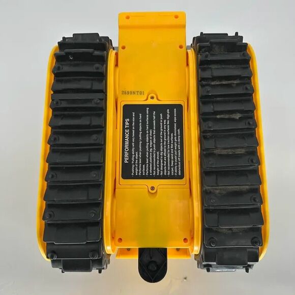 HUGE!! JAKKS Pacific Xtreme Dozer Motorized Tank Bulldozer Toy 2019 Yellow Black - Picture 7 of 12